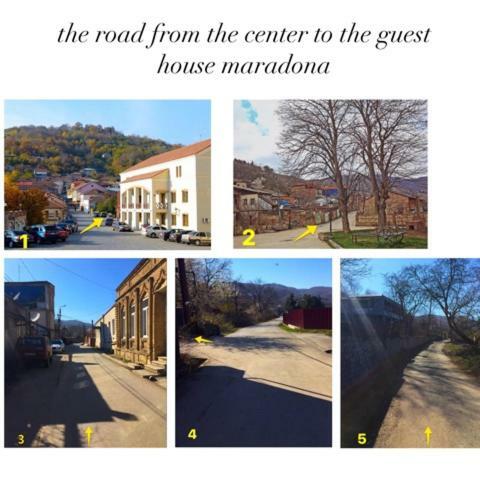 Guest House Maradona Sighnaghi Exterior foto